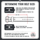 The Journeyman Leather Belt from Main Street Forge