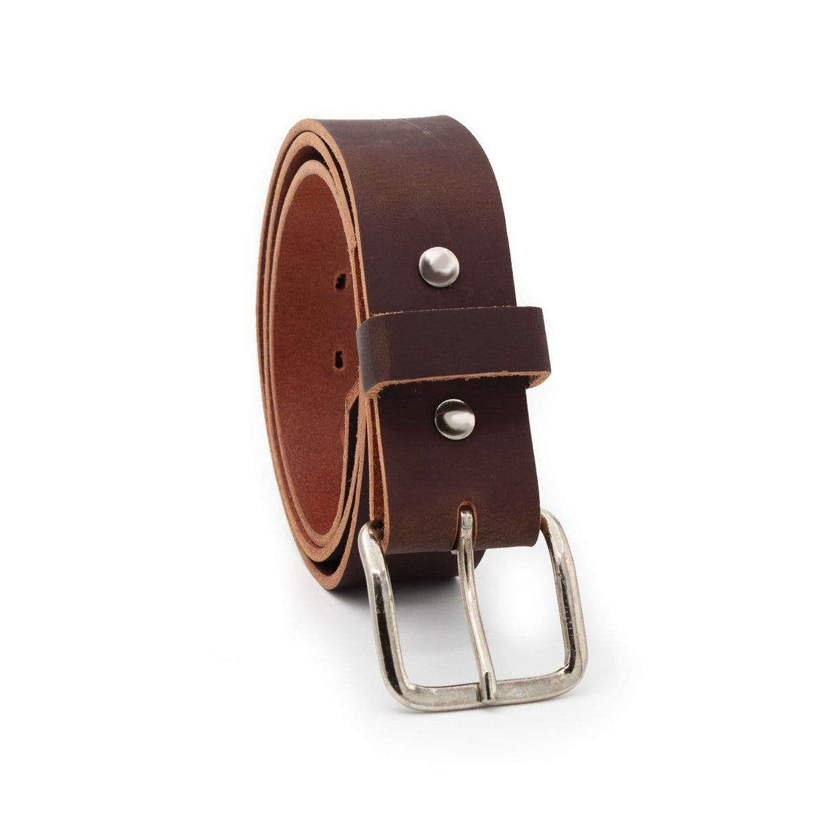 The Journeyman Leather Belt from Main Street Forge