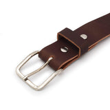 The Journeyman Leather Belt from Main Street Forge