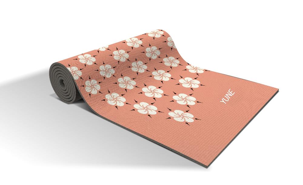 Yoga Mat | 6mm Thick | Tan | Non-Slip | Eco Friendly | Yune Yoga | Kumiko from Yune Yoga