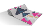 Yoga Mat | 6mm Thick | Pink| Non-Slip | Eco Friendly | Yune Yoga | Leah Duncan Geo from Yune Yoga