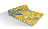 Yoga Mat | 6mm Thick | Tan | Non-Slip | Eco Friendly | Yune Yoga | Leah Duncan Hamsa from Yune Yoga