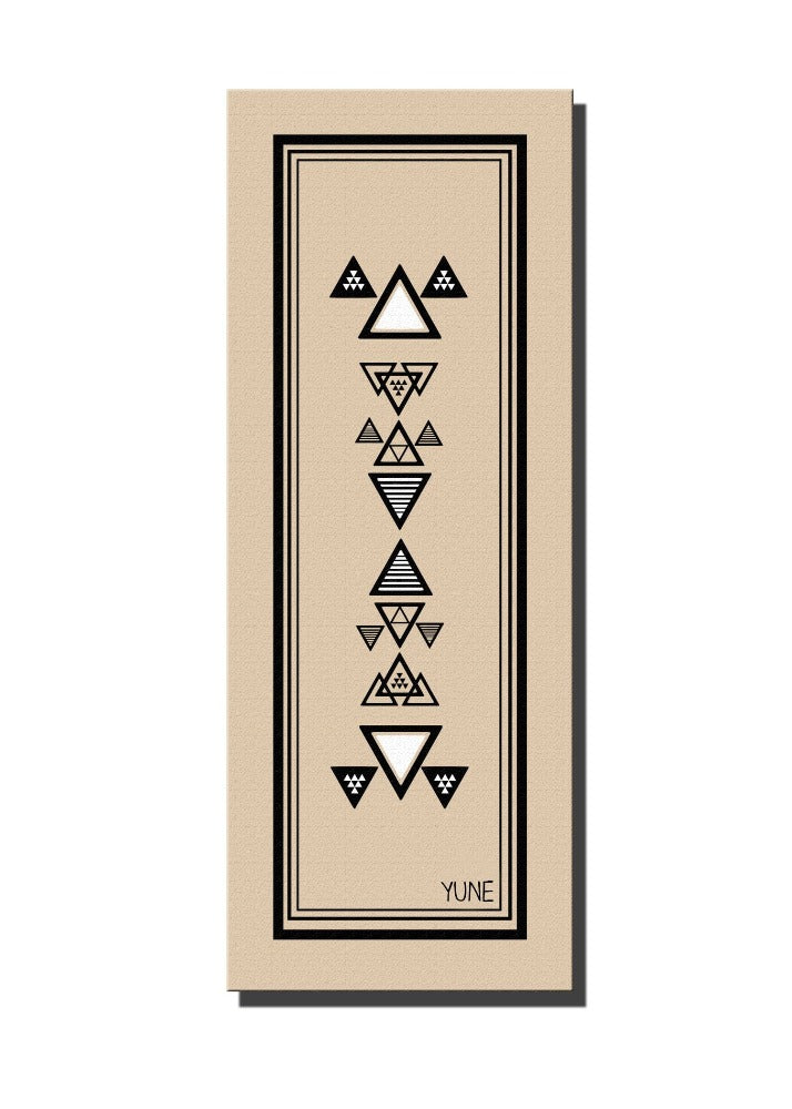 Yoga Mat | 6mm Thick | Striped | Non-Slip | Eco Friendly | Yune Yoga | Mariah from Yune Yoga