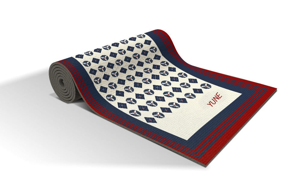 Yoga Mat | 6mm Thick | White | Non-Slip | Eco Friendly | Yune Yoga | Midori from Yune Yoga