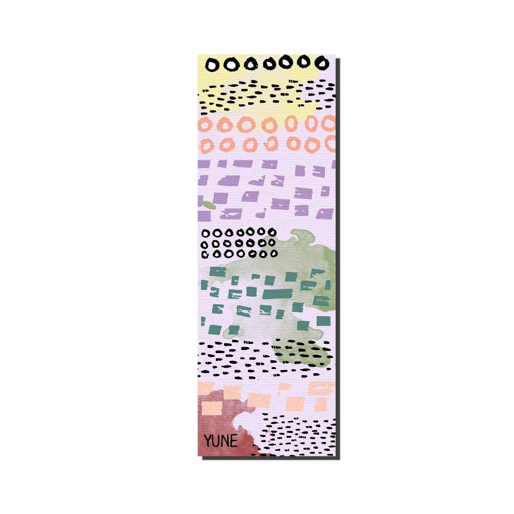 Yoga Mat | 6mm Thick | Purple | Non-Slip | Eco Friendly | Yune Yoga | Oak from Yune Yoga