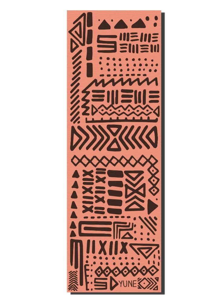 Yoga Mat | 6mm Thick | Tan | Non-Slip | Eco Friendly | Yune Yoga | Obelisk from Yune Yoga