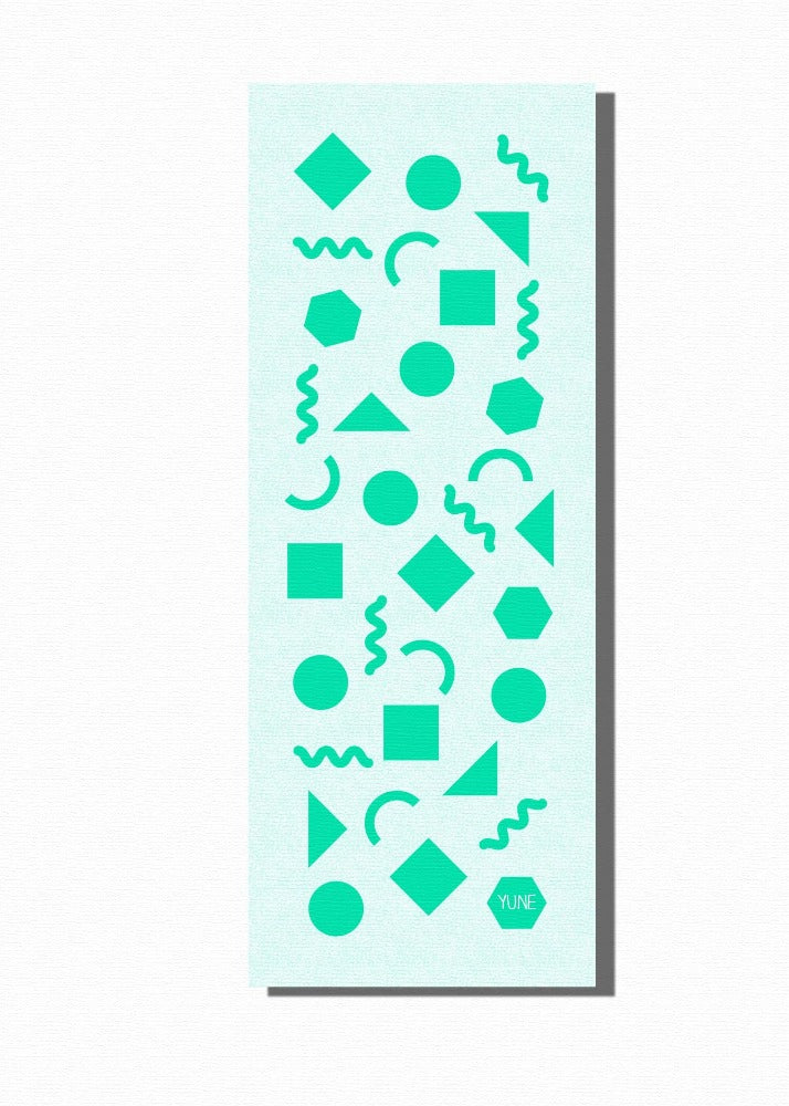 Yoga Mat | 6mm Thick | Green | Non-Slip | Eco Friendly | Yune Yoga | Oberon from Yune Yoga