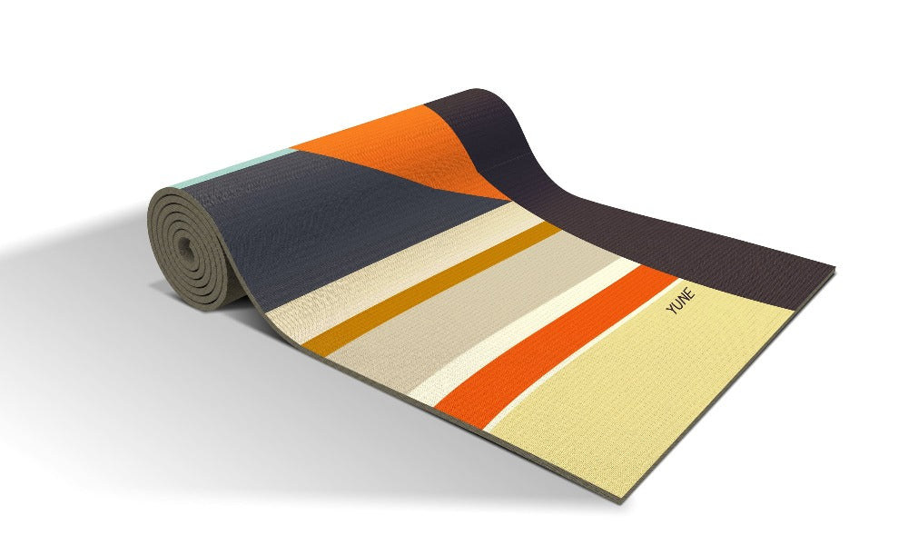 Yoga Mat | 6mm Thick | Multicolor | Non-Slip | Eco Friendly | Yune Yoga | Othello from Yune Yoga