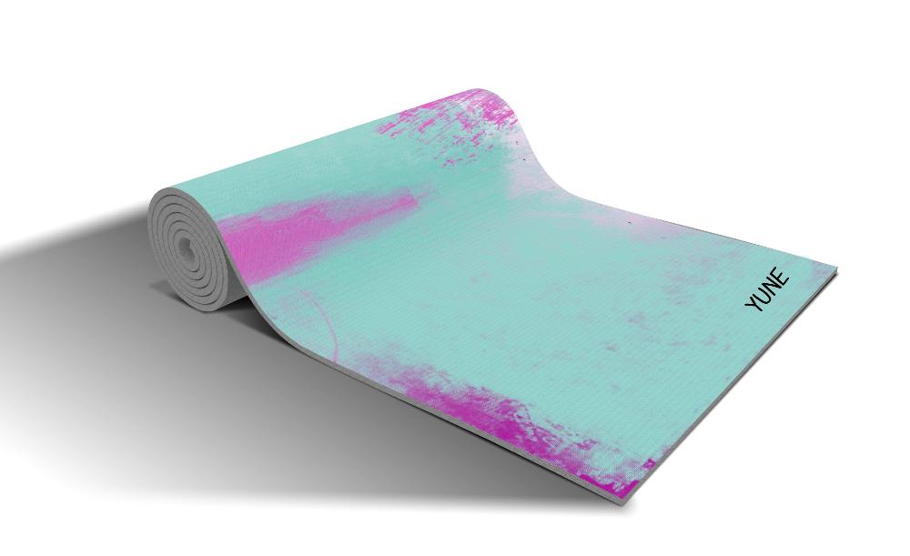 Yoga Mat | 6mm Thick | Turquoise | Non-Slip | Eco Friendly | Yune Yoga | Pisces from Yune Yoga
