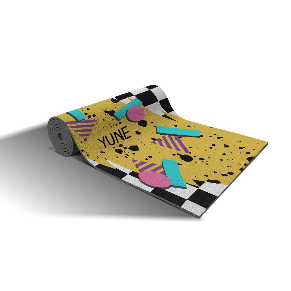 Radical Yoga Mat – 6mm Non-Slip, Eco-Friendly & Vibrant Yellow Design | from Yune Yoga