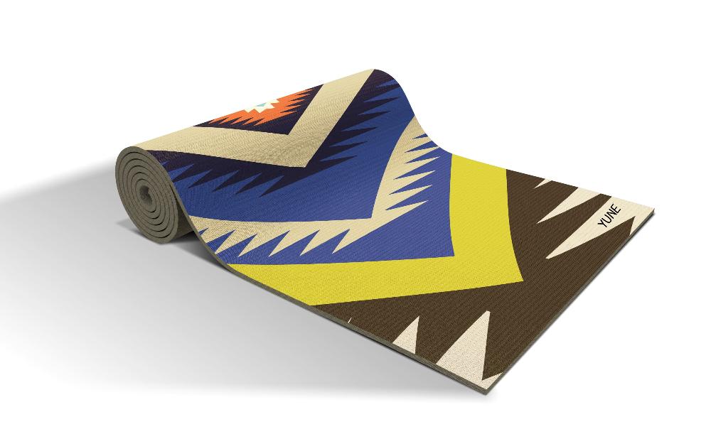 Yoga Mat | 6mm Thick | Multicolor | Non-Slip | Eco Friendly | Yune Yoga | Romeo from Yune Yoga