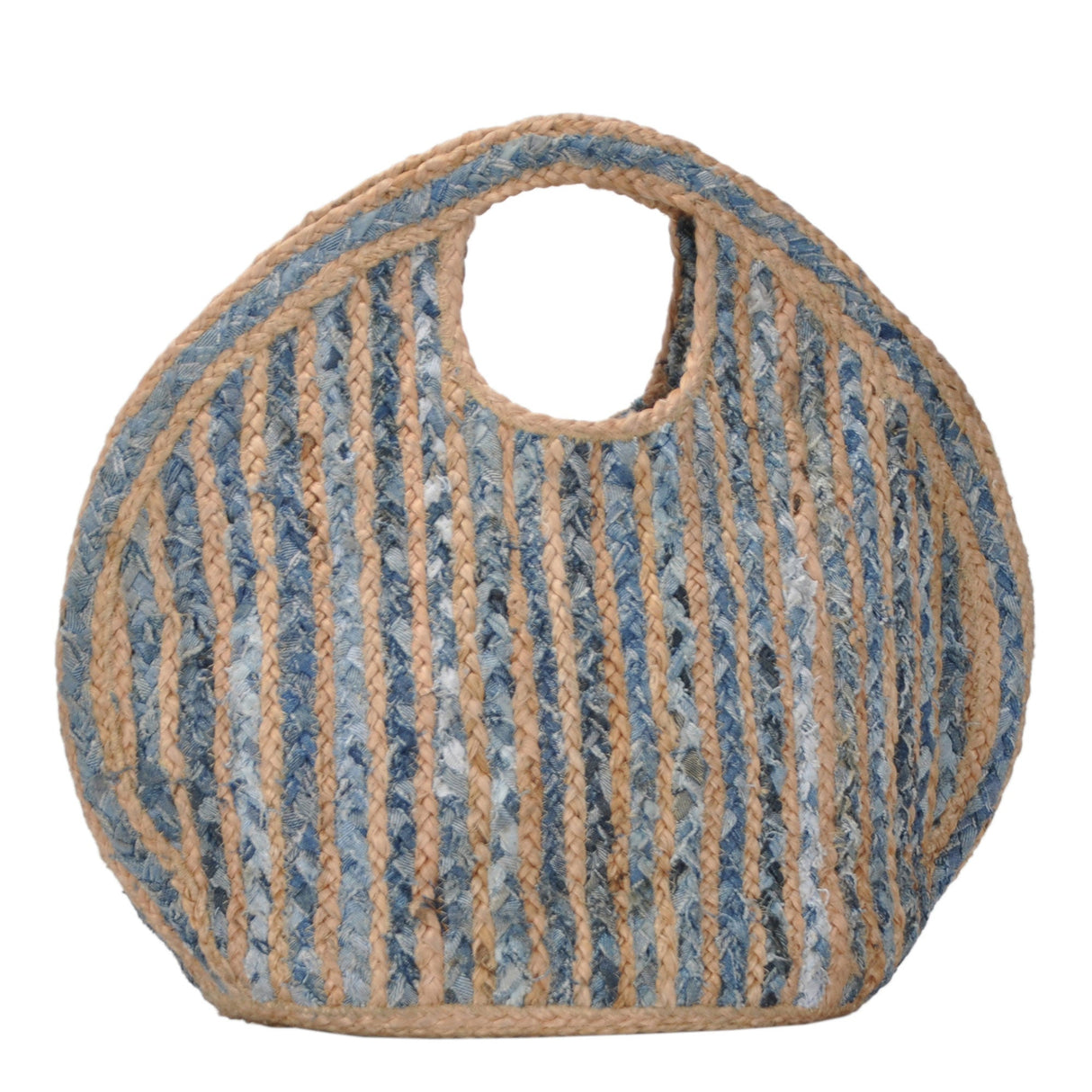 Ruhi Jute & Canvas Tote Bag from MMS Brands