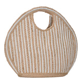 Ruhi Jute & Canvas Tote Bag from MMS Brands
