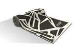 Yoga Mat | 6mm Thick | Black White | Non-Slip | Eco Friendly | Yune Yoga | Shadow from Yune Yoga
