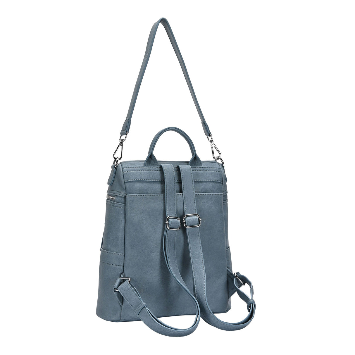 Sienna Utilitarian Shoulder Backpack Purse from MMS Brands
