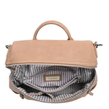 Sienna Utilitarian Shoulder Backpack Purse from MMS Brands