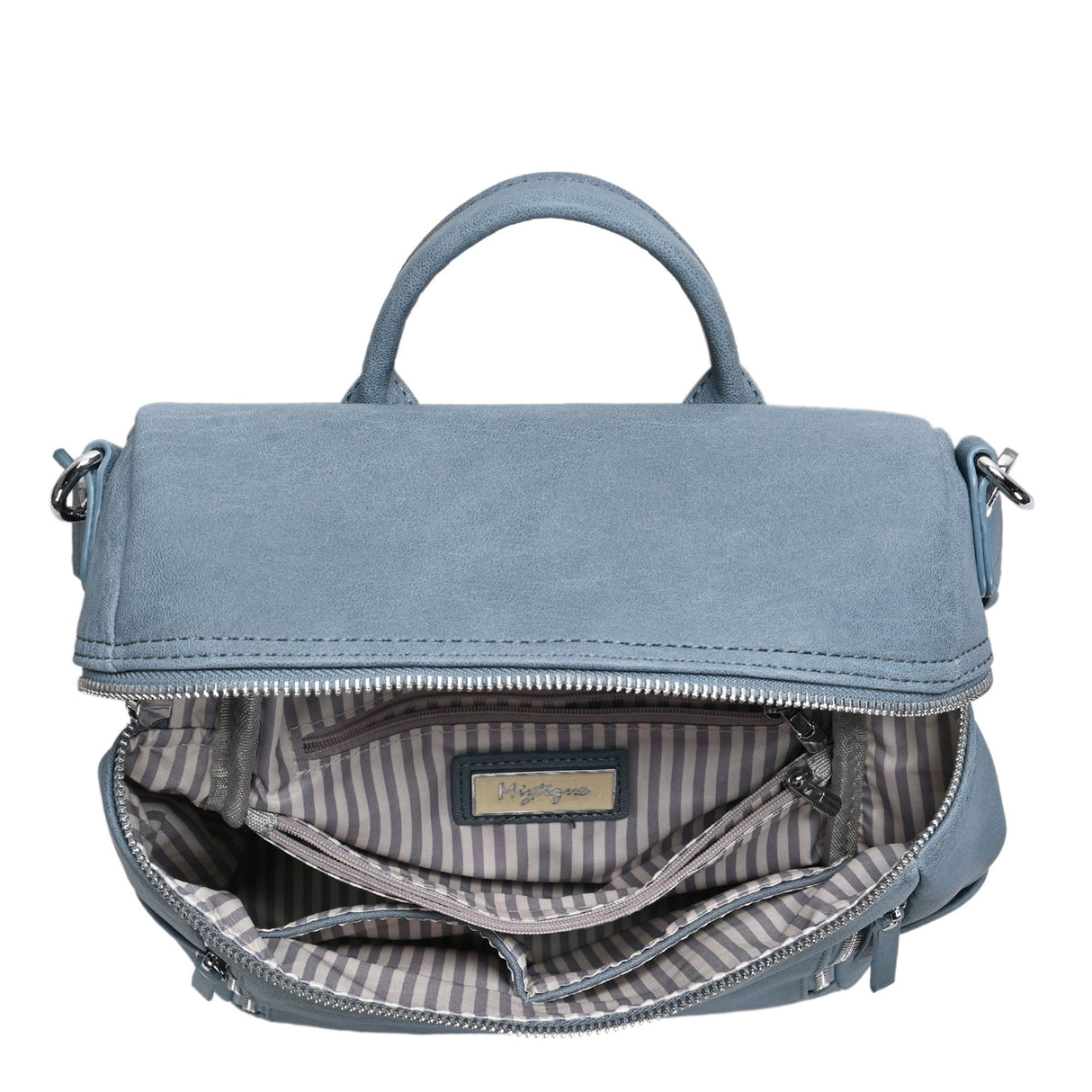 Sienna Utilitarian Shoulder Backpack Purse from MMS Brands