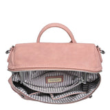 Sienna Utilitarian Shoulder Backpack Purse from MMS Brands