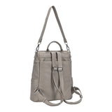 Sienna Utilitarian Shoulder Backpack Purse from MMS Brands