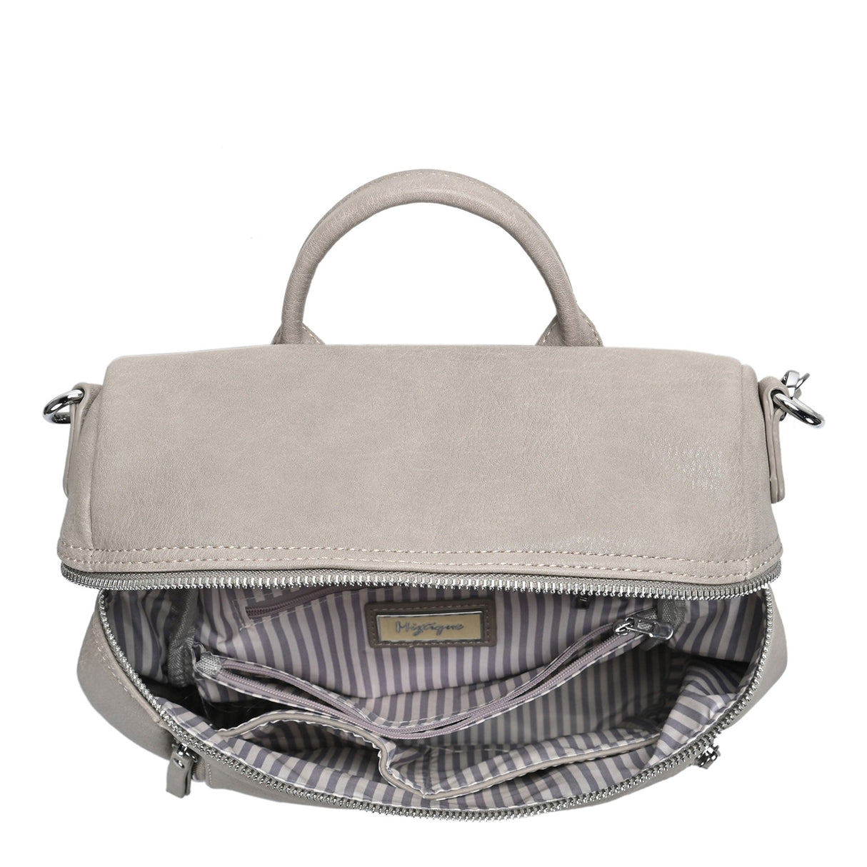 Sienna Utilitarian Shoulder Backpack Purse from MMS Brands