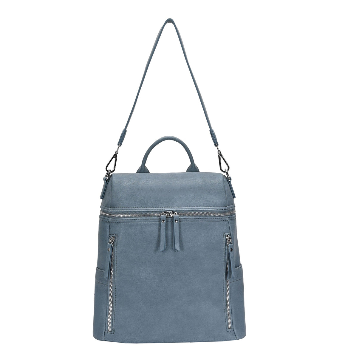 Sienna Utilitarian Shoulder Backpack Purse from MMS Brands