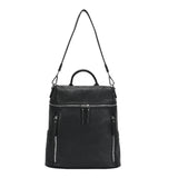 Sienna Utilitarian Shoulder Backpack Purse from MMS Brands