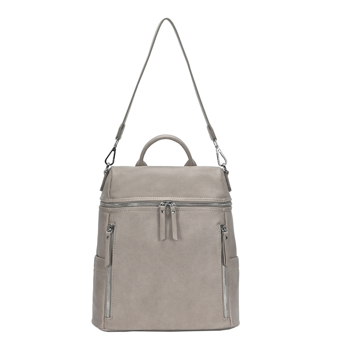 Sienna Utilitarian Shoulder Backpack Purse from MMS Brands