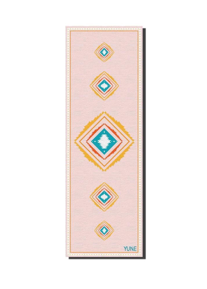Yoga Mat | 6mm Thick | Pink | Non-Slip | Eco Friendly | Yune Yoga | Stella from Yune Yoga