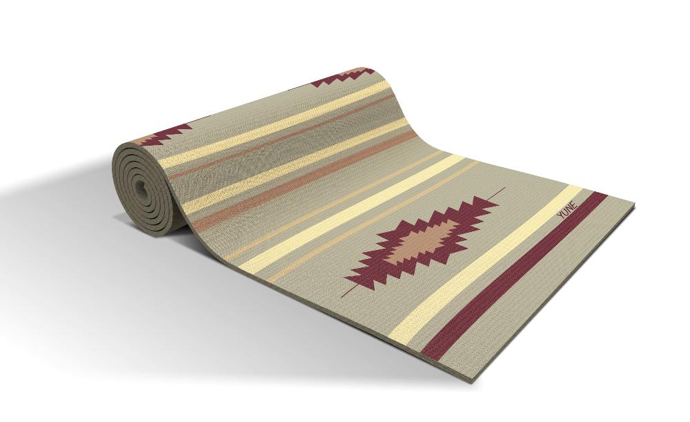 Yoga Mat | 6mm Thick | Grey | Non-Slip | Eco Friendly | Yune Yoga | Suzy from Yune Yoga