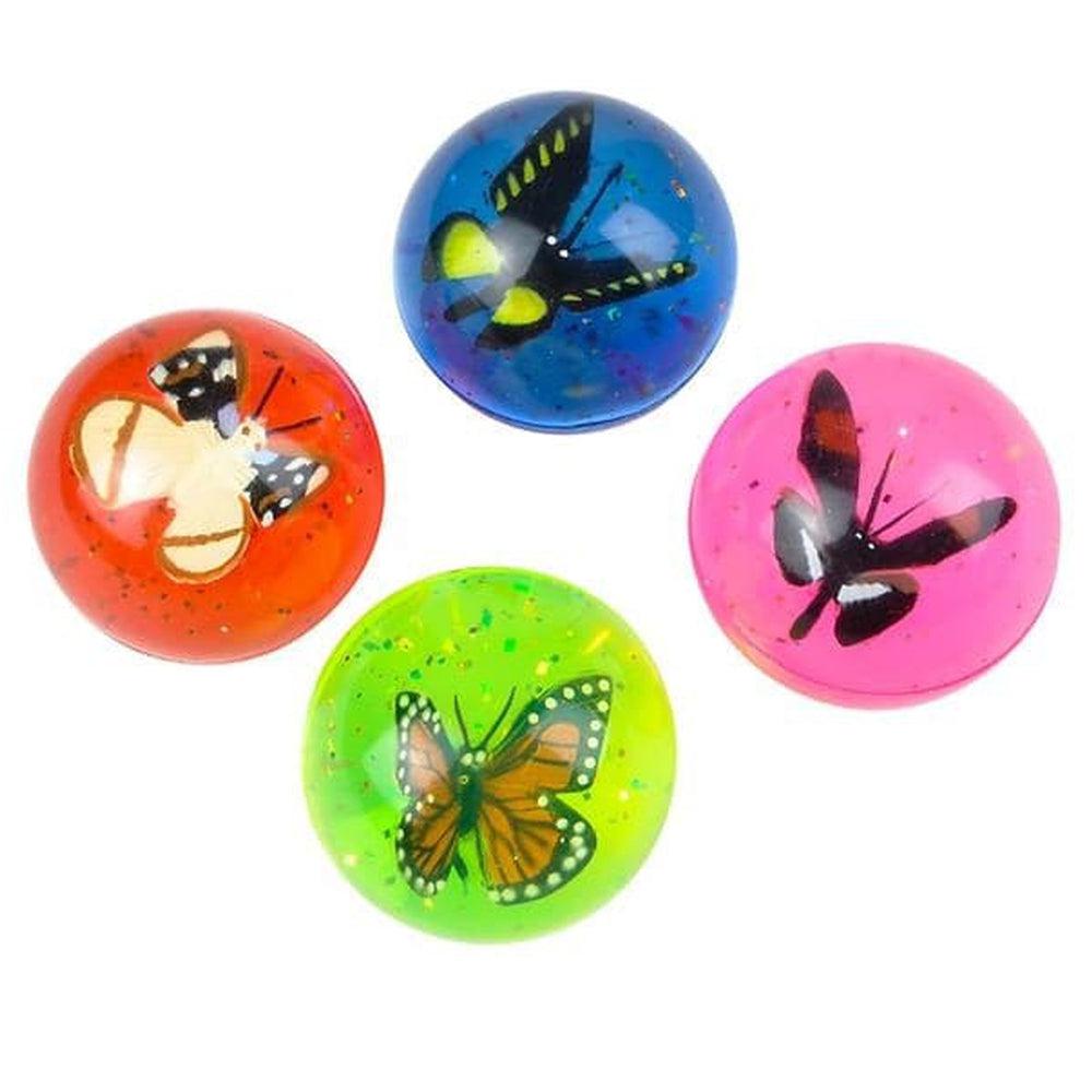 1.75"  Butterfly Hi Bounce Ball from Legacy Toys