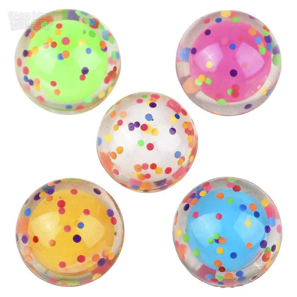 1.75" Light-Up Confetti Hi Bounce Ball from Legacy Toys