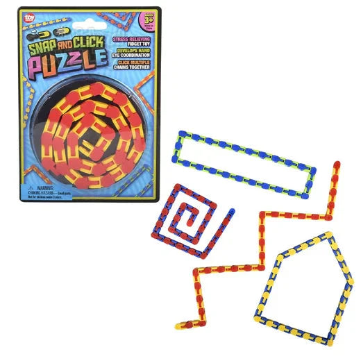 21.5" Snap & Click Puzzle XL Assorted Colors from Legacy Toys