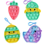 4" Easter Bubble Popper Clip on Assorted Styles from Legacy Toys