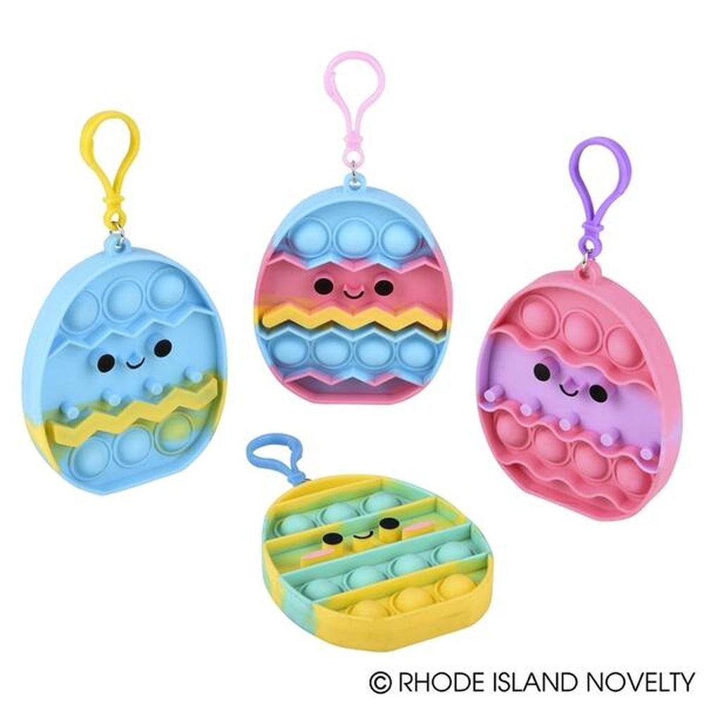 4" Easter Bubble Popper Clip on Assorted Styles from Legacy Toys