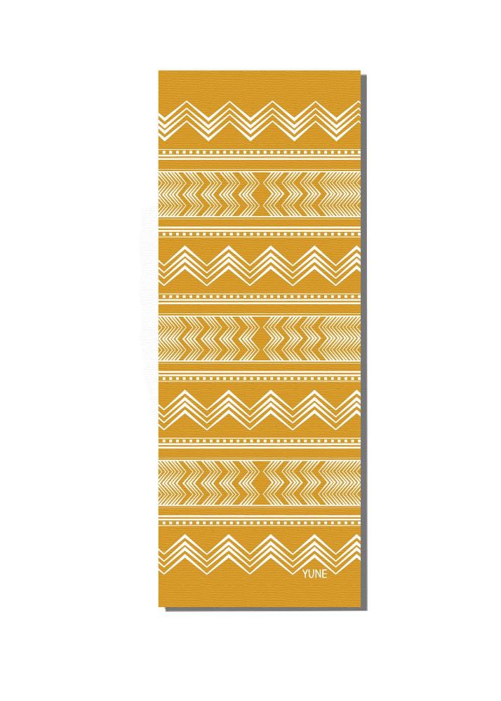 Yoga Mat | 6mm Thick | Yellow | Non-Slip | Eco Friendly | Yune Yoga | Wes from Yune Yoga