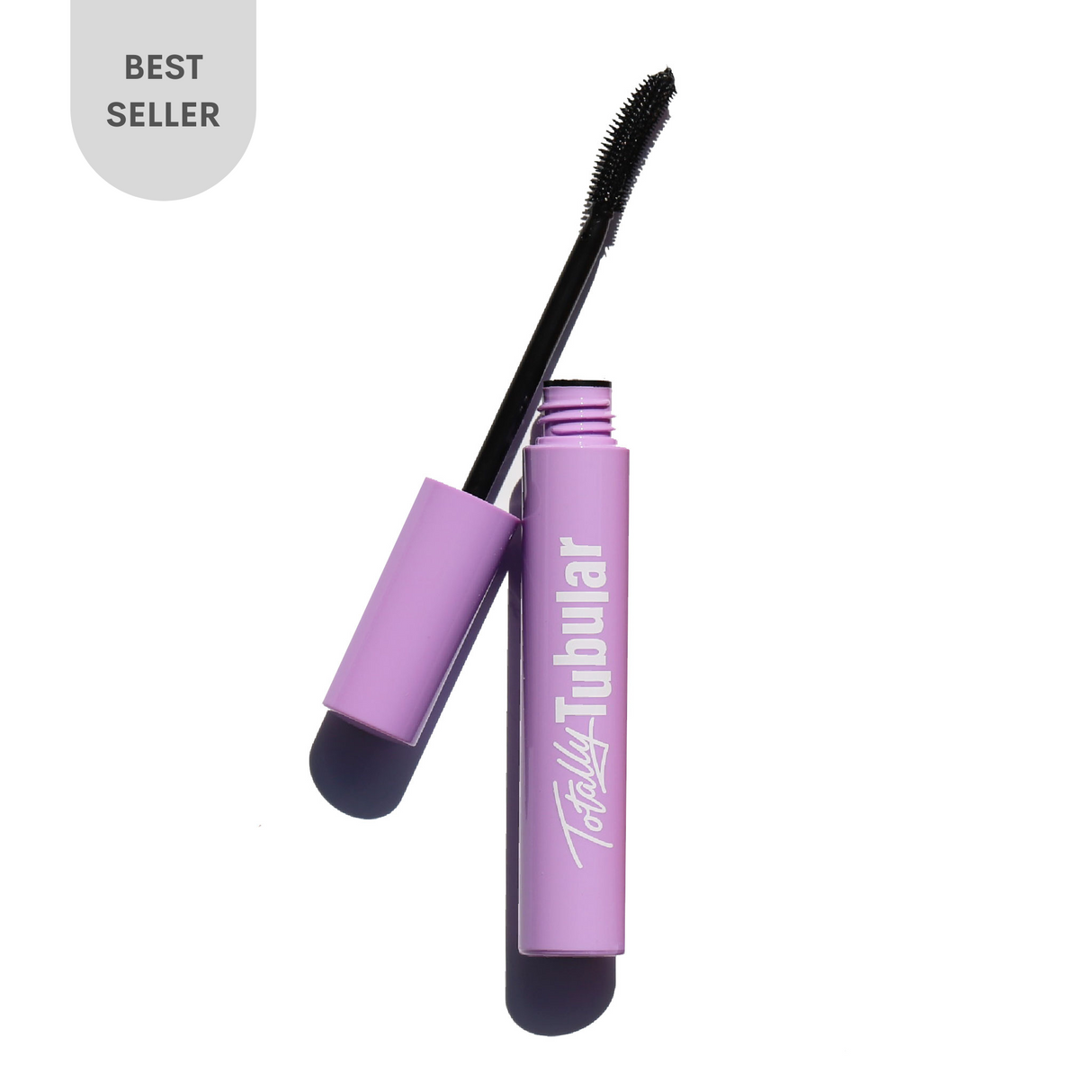 Totally Tubular Tubing Mascara from Half Caked - Cone-shaped Applicator for Extended Lash Length Makeup Brow Curler Eyelash Pack Smooth