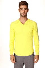 Thermal V-Neck Long Sleeve (Tropic Yellow) from 4-rth