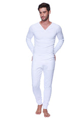 Thermal V-Neck Long Sleeve (White) from 4-rth