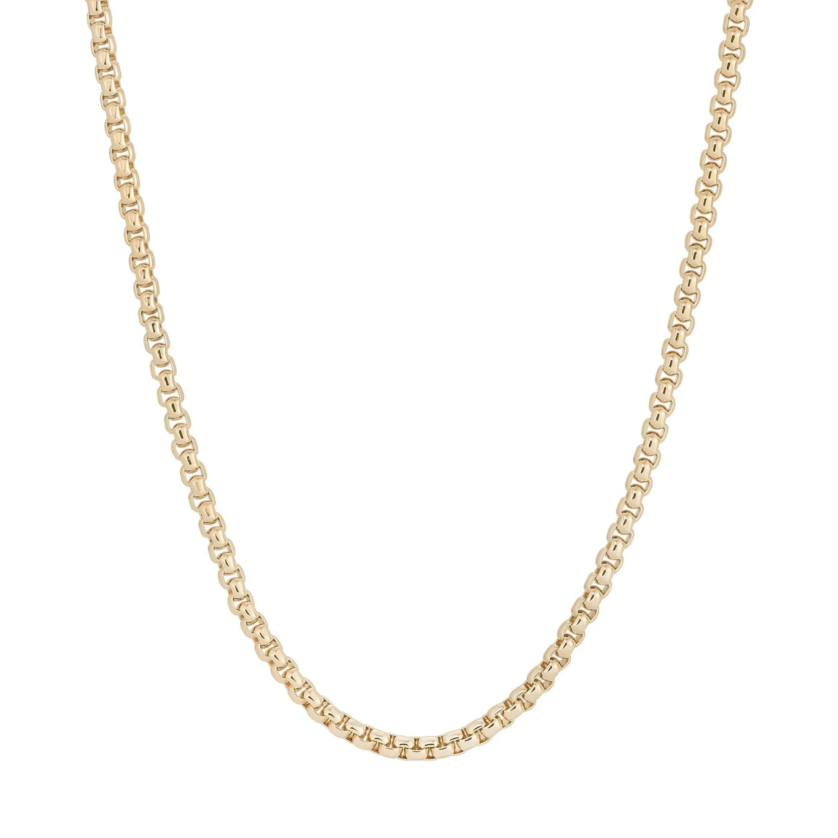 Thin Luciana Box Chain Necklace from eklexic