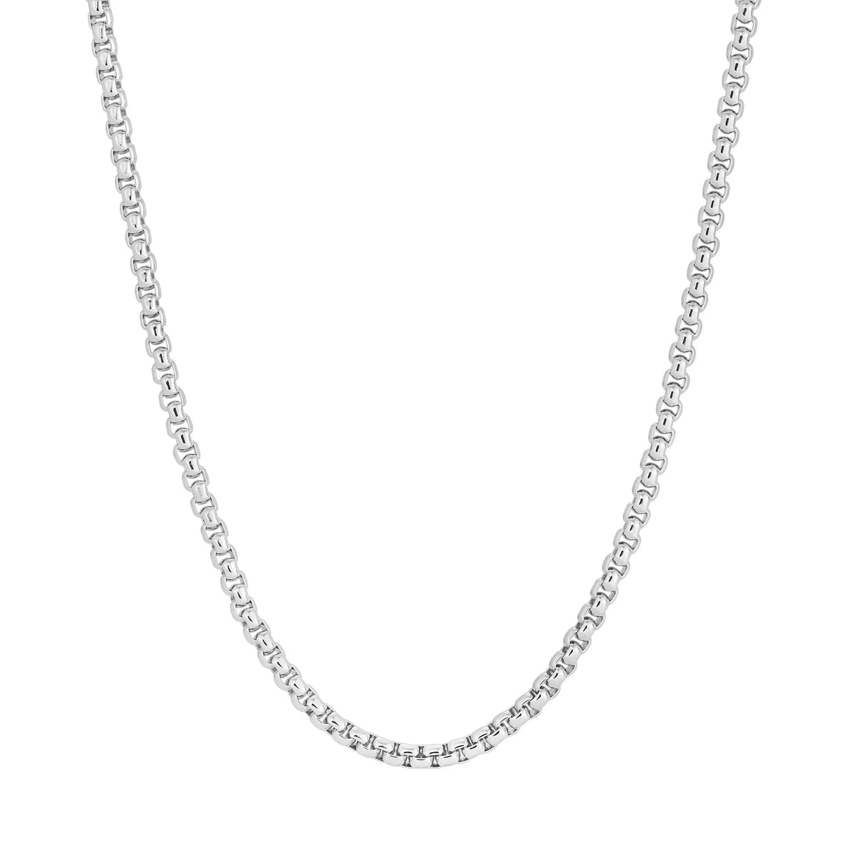Thin Luciana Box Chain Necklace from eklexic