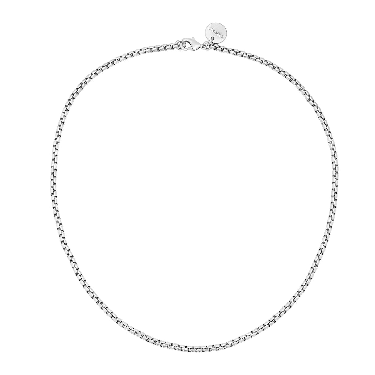 Thin Luciana Box Chain Necklace from eklexic