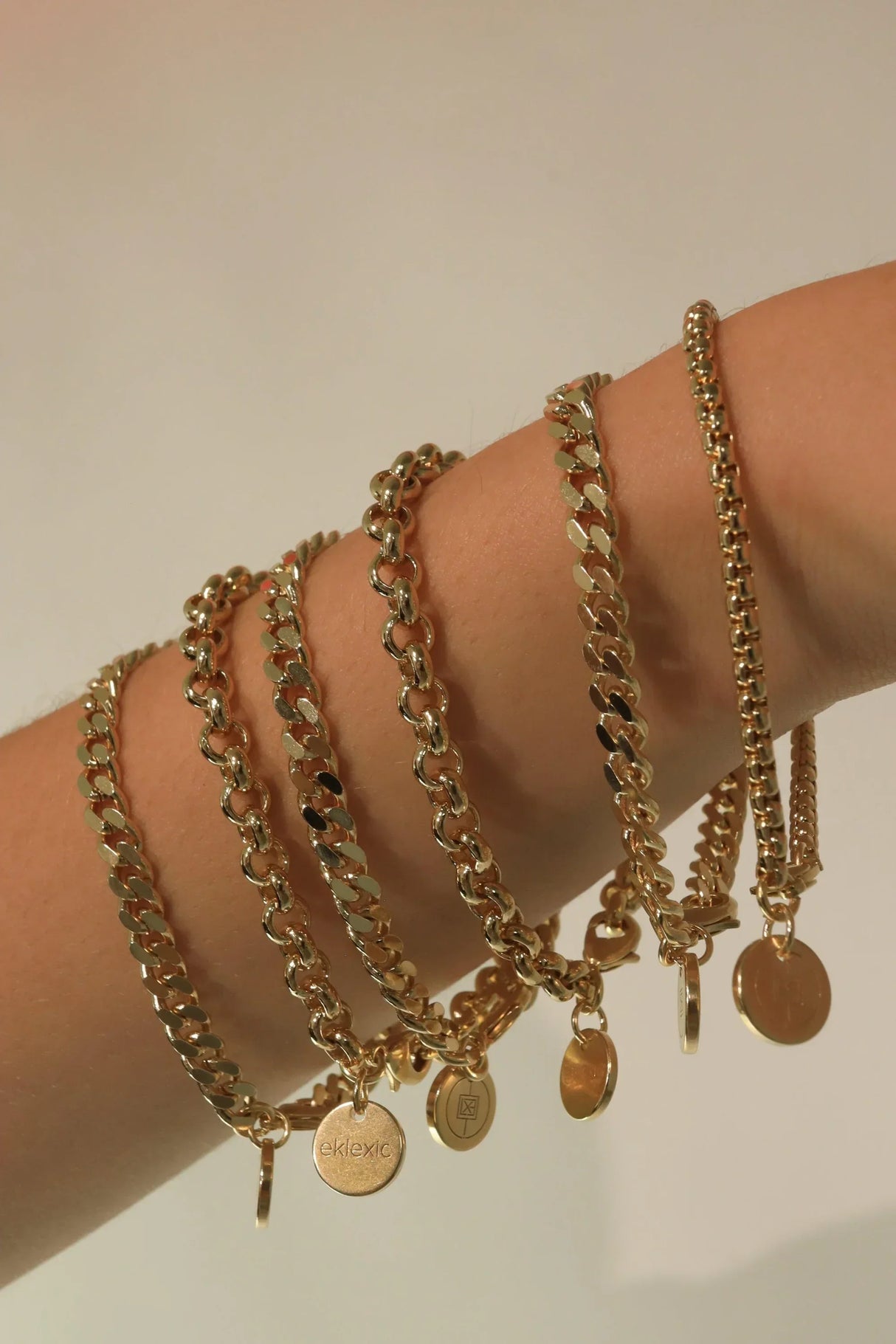 Thin Luciana Bracelet from eklexic