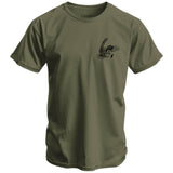 Become A Threat To The Darkness Men's T-Shirt from Combat Iron Apparel