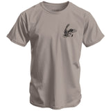 Become A Threat To The Darkness Men's T-Shirt from Combat Iron Apparel