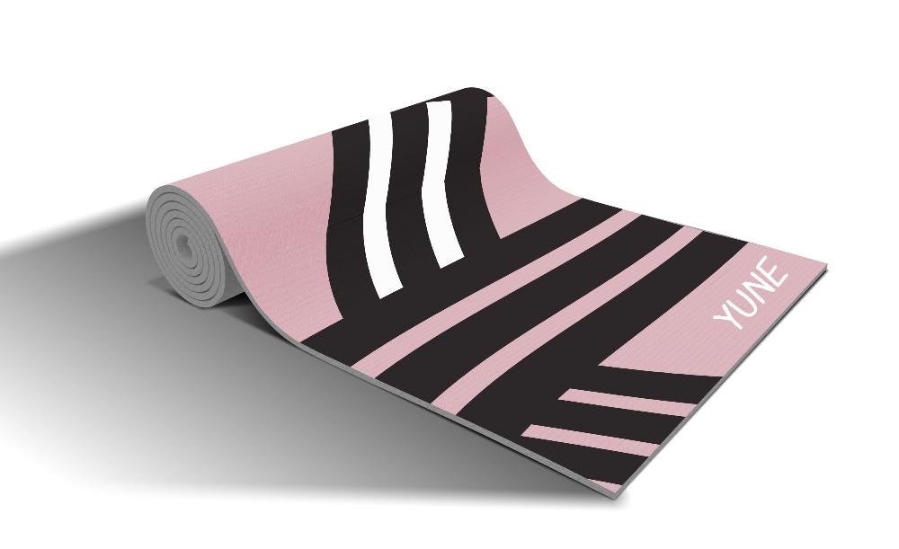 Yoga Mat | 6mm Thick | Pink | Non-Slip | Eco Friendly | Yune Yoga | TI22 from Yune Yoga