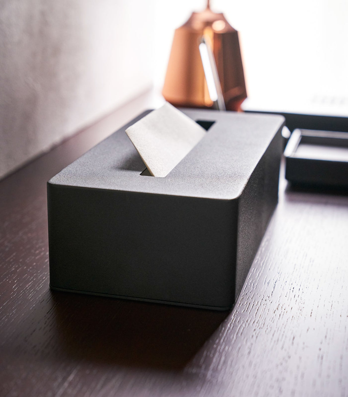 Tissue Case - Steel from Yamazaki Home