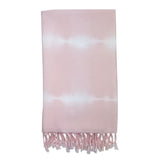 Blush Tie Dye Turkish Beach Towel from SLATE + SALT