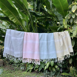 Ocean Tie Dye Turkish Beach Towel from SLATE + SALT
