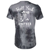 Hell Yeah Brother Cowboy Men's T-Shirt From Combat Iron Apparel