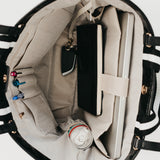 Woven Tiffany Organized Tote Bag from Pretty Simple